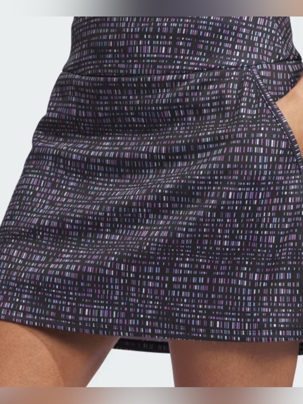 adidas Ultimate365 Skort. Black pattern size L. Great shape!